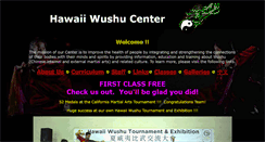 Desktop Screenshot of hawaiiwushucenter.org